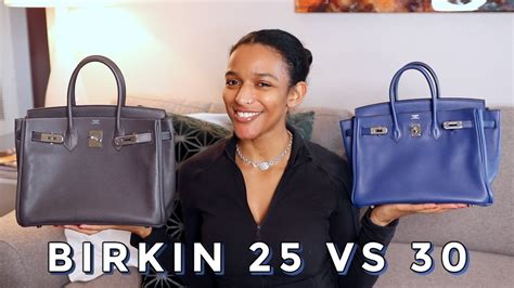 hermes birkin 25 vs 30